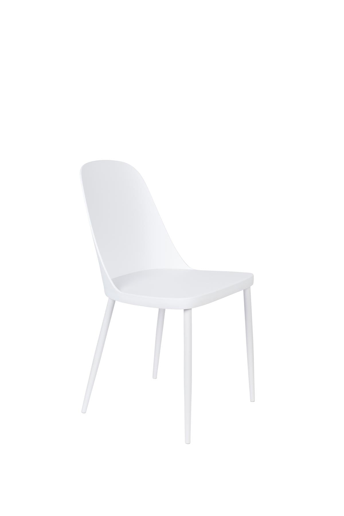 Stuhl PIP in Weiss präsentiert im Onlineshop von KAQTU Design AG. Stuhl ist von White Label Living