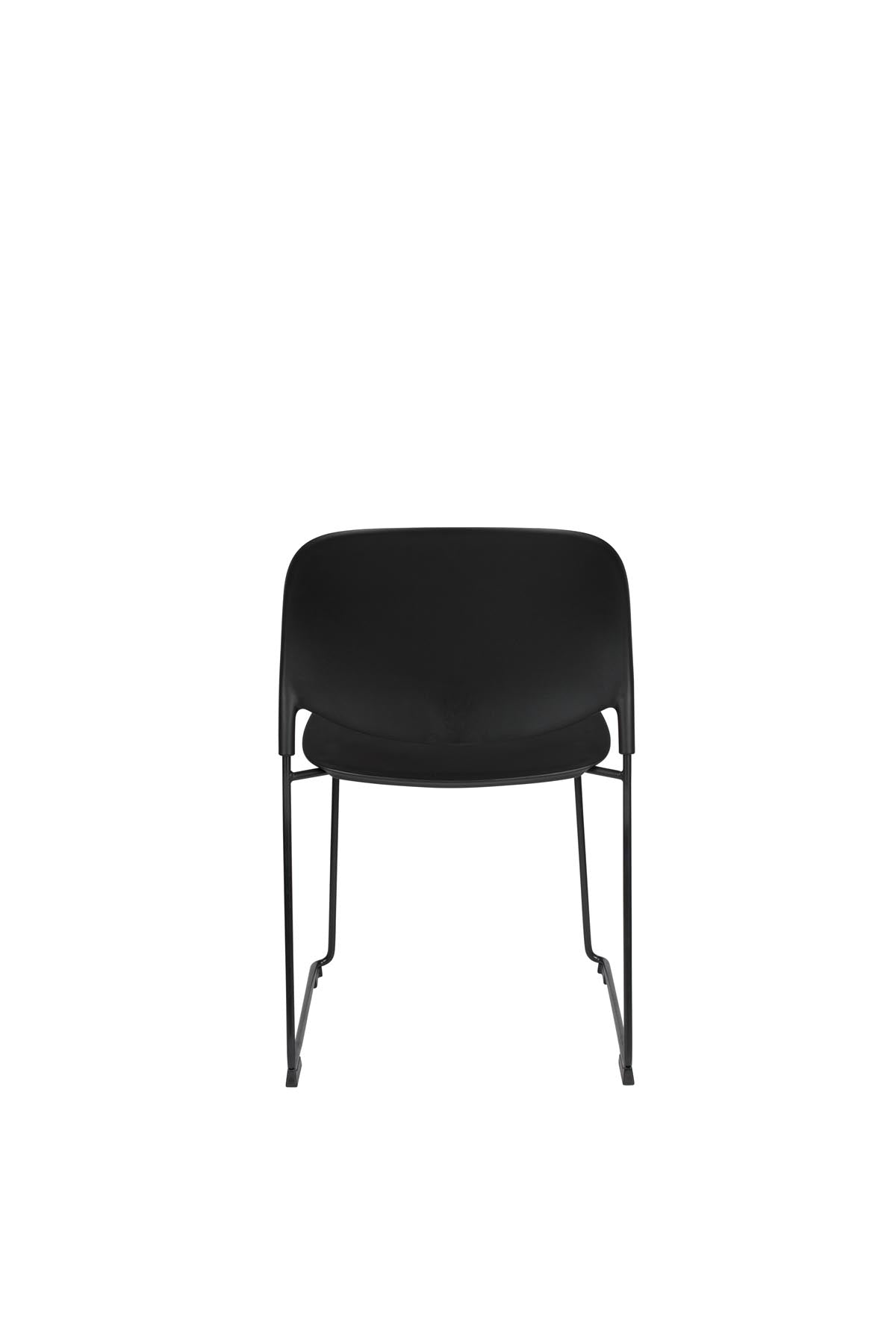 Stuhl STACKS in Schwarz präsentiert im Onlineshop von KAQTU Design AG. Stuhl ist von White Label Living