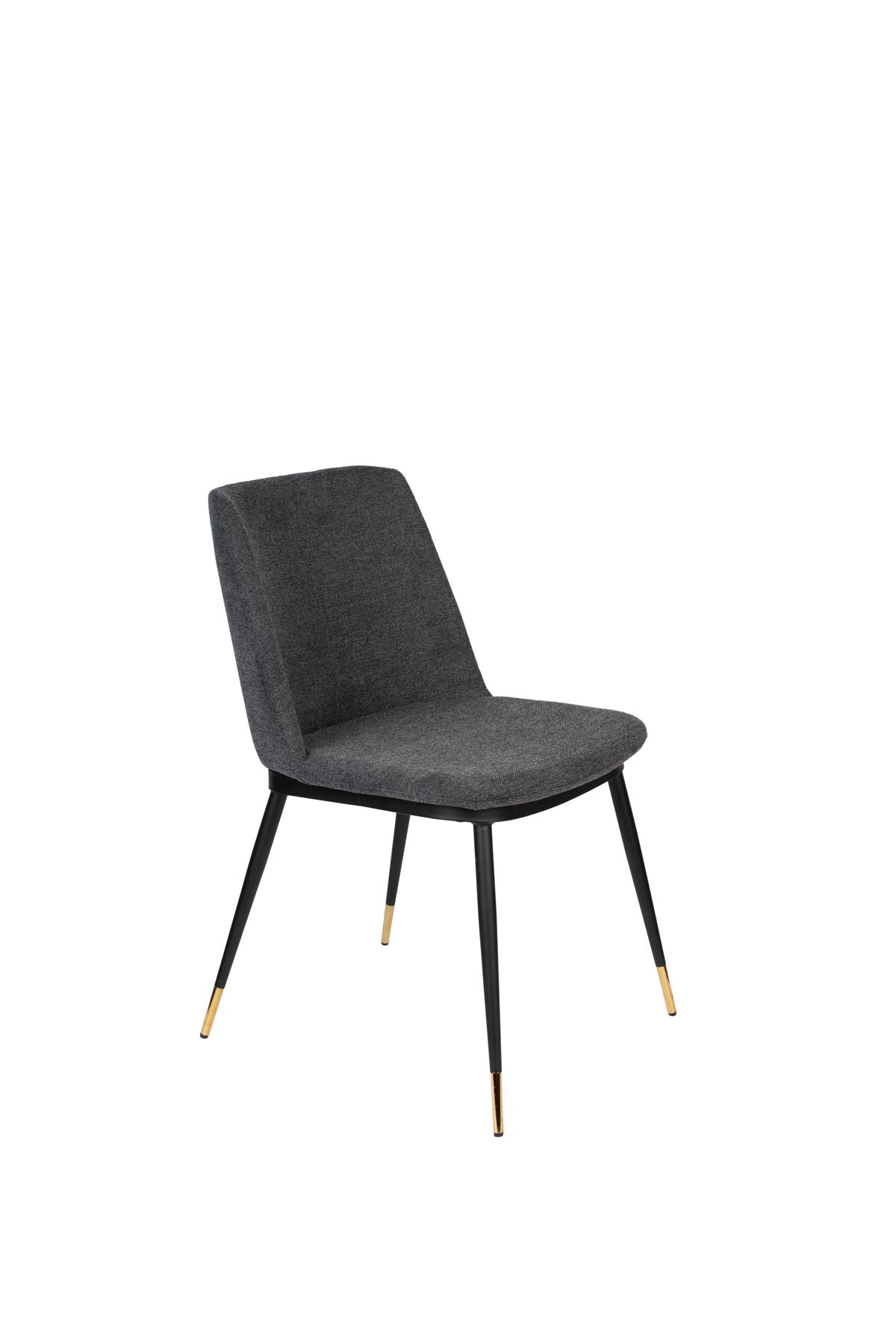 Stuhl LIONEL in Dunkelgrau präsentiert im Onlineshop von KAQTU Design AG. Stuhl ist von White Label Living