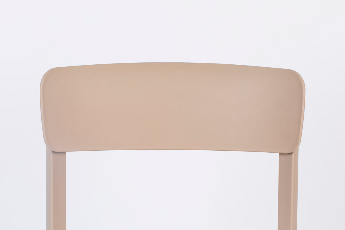 Stuhl Clive in Braun präsentiert im Onlineshop von KAQTU Design AG. Stuhl ist von White Label Living