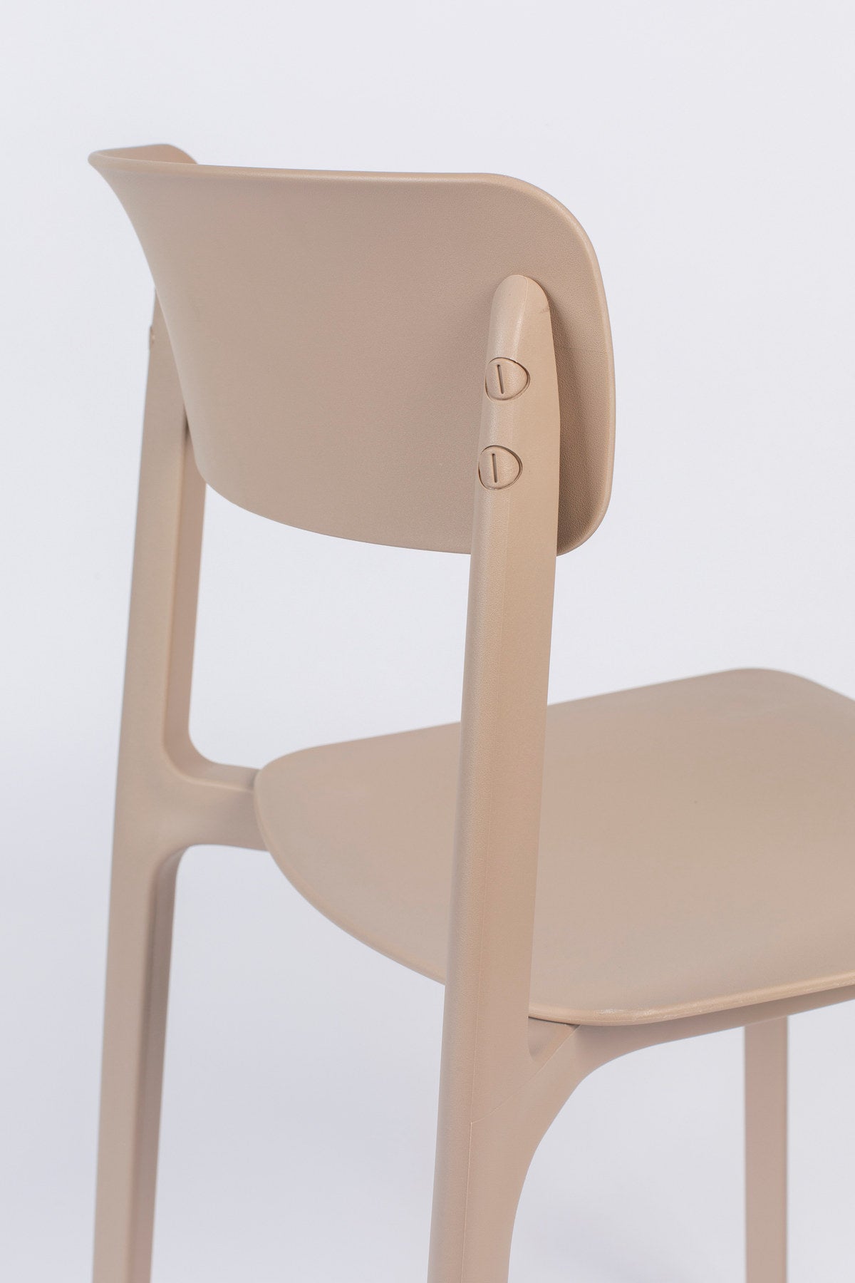 Stuhl Clive in Braun präsentiert im Onlineshop von KAQTU Design AG. Stuhl ist von White Label Living