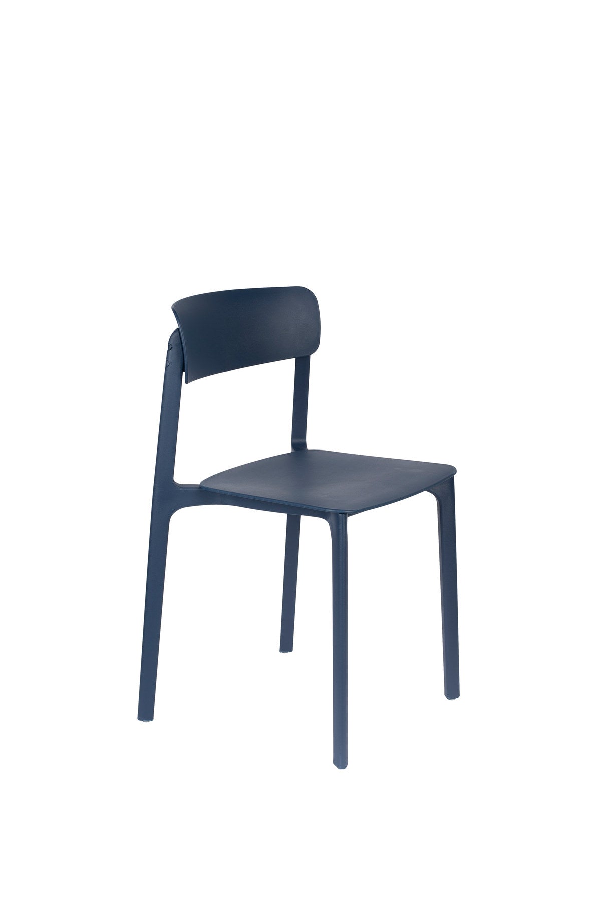 Stuhl Clive in Blau präsentiert im Onlineshop von KAQTU Design AG. Stuhl ist von White Label Living