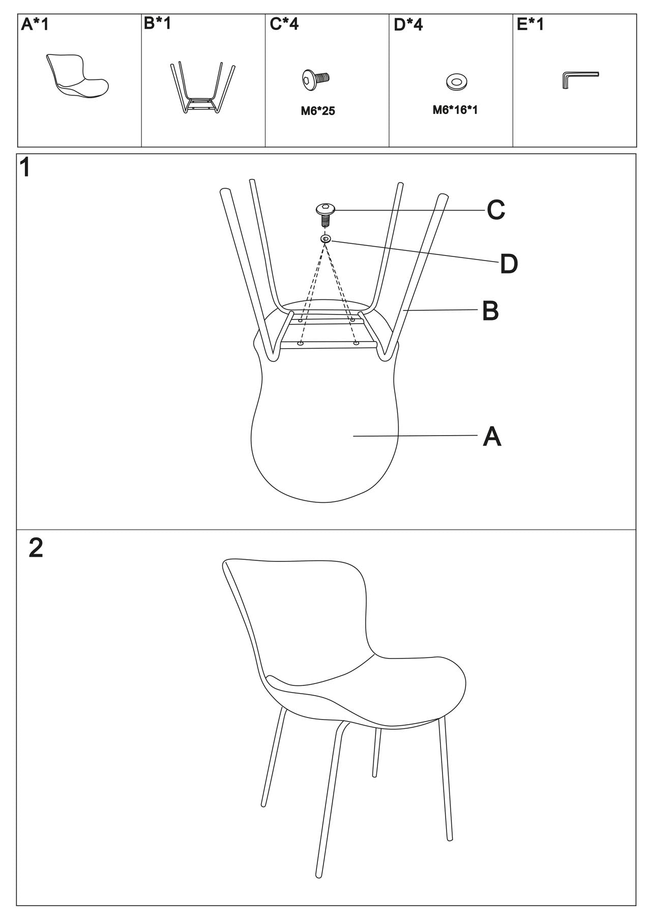 Stuhl Junzo Rib in Grau präsentiert im Onlineshop von KAQTU Design AG. Stuhl ist von White Label Living