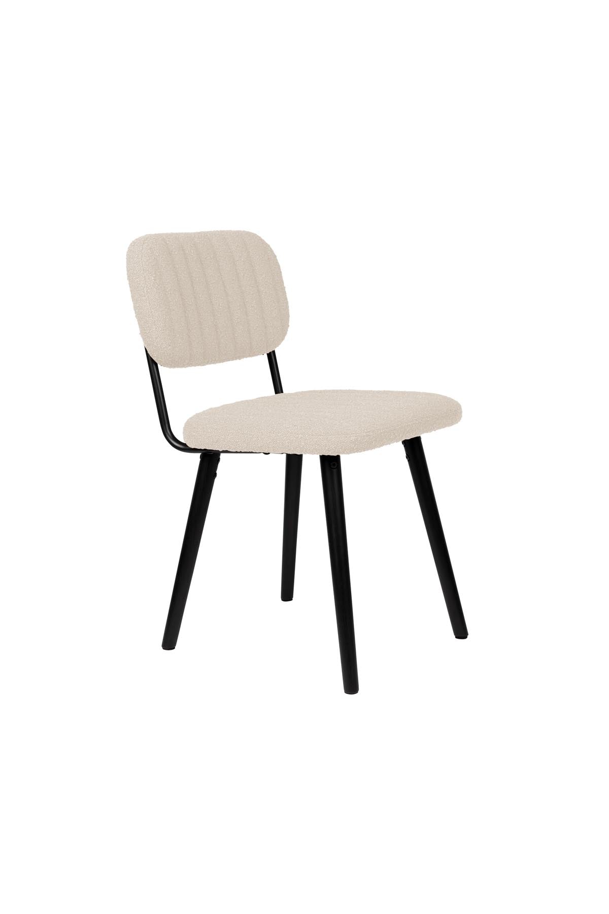 Stuhl JAKE in Weiss präsentiert im Onlineshop von KAQTU Design AG. Stuhl ist von White Label Living