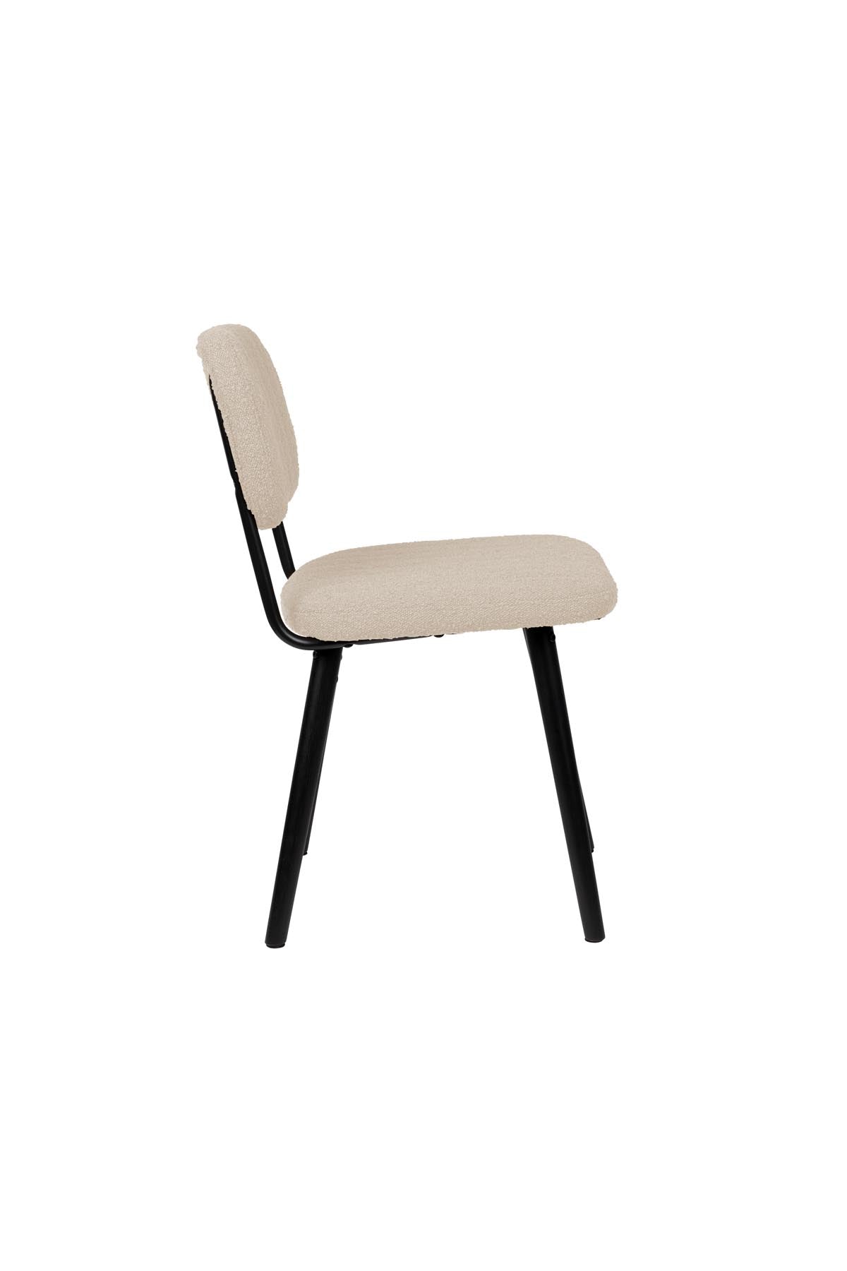 Stuhl JAKE in Weiss präsentiert im Onlineshop von KAQTU Design AG. Stuhl ist von White Label Living