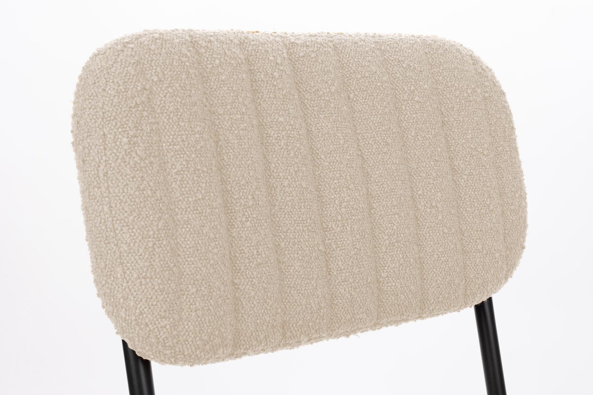 Stuhl JAKE in Weiss präsentiert im Onlineshop von KAQTU Design AG. Stuhl ist von White Label Living