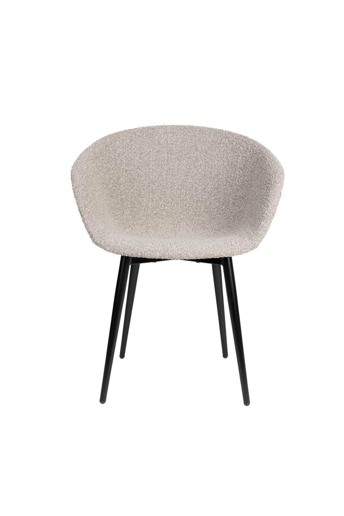Stuhl Charly in Grau präsentiert im Onlineshop von KAQTU Design AG. Stuhl ist von White Label Living