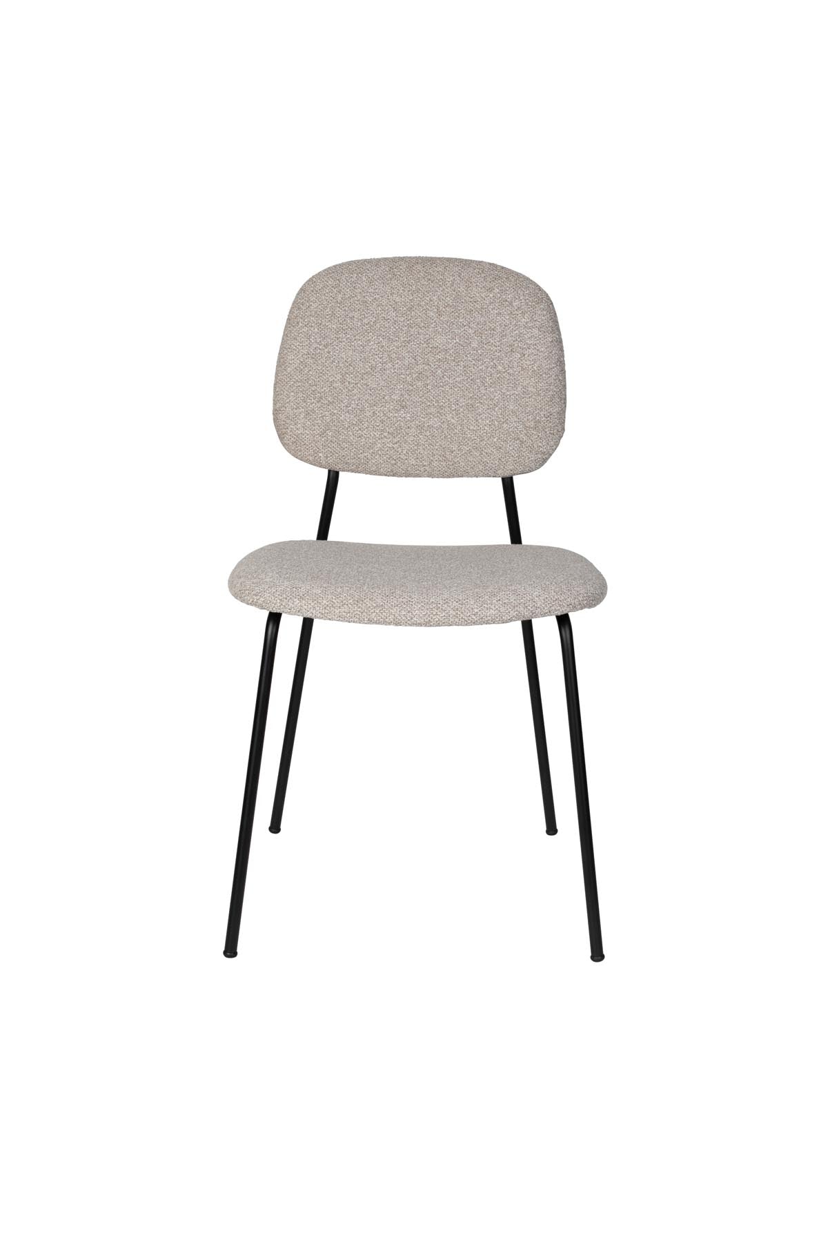 Roos Stuhl Hellbeige in beige präsentiert im Onlineshop von KAQTU Design AG. Stuhl ist von White Label Living