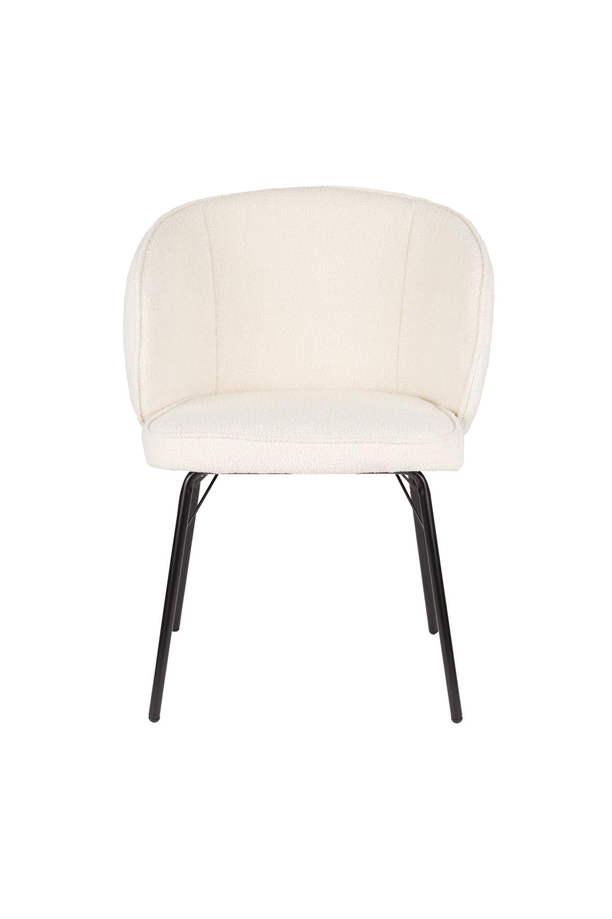 Stuhl Joa Weiss in Weiss präsentiert im Onlineshop von KAQTU Design AG. Schalenstuhl ist von White Label Living