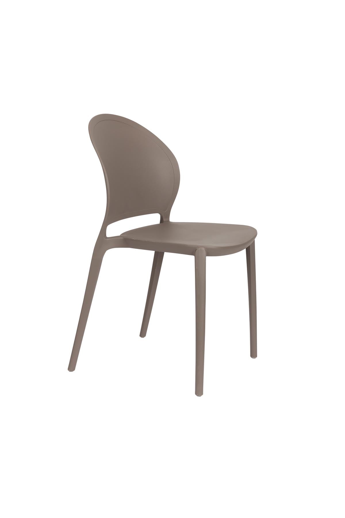 Outdoor-Stuhl Sjoerd Grau in Grau präsentiert im Onlineshop von KAQTU Design AG. Stuhl ist von White Label Living