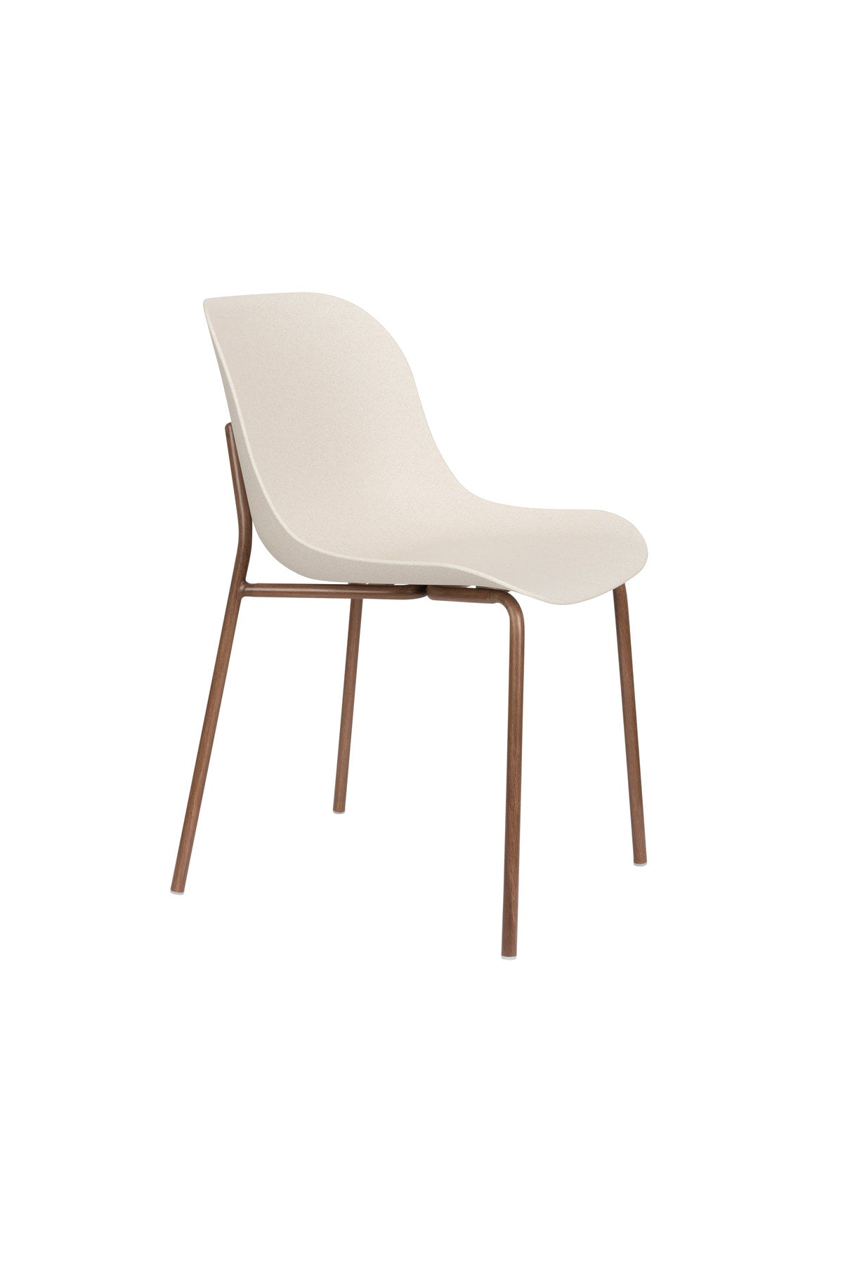 Stuhl Weizen in Weiss präsentiert im Onlineshop von KAQTU Design AG. Stuhl ist von White Label Living