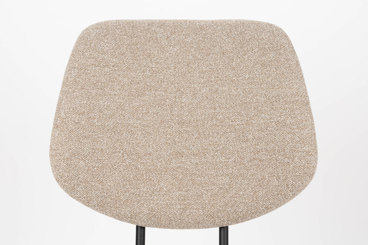 Stuhl Zelo in beige präsentiert im Onlineshop von KAQTU Design AG. Stuhl ist von White Label Living