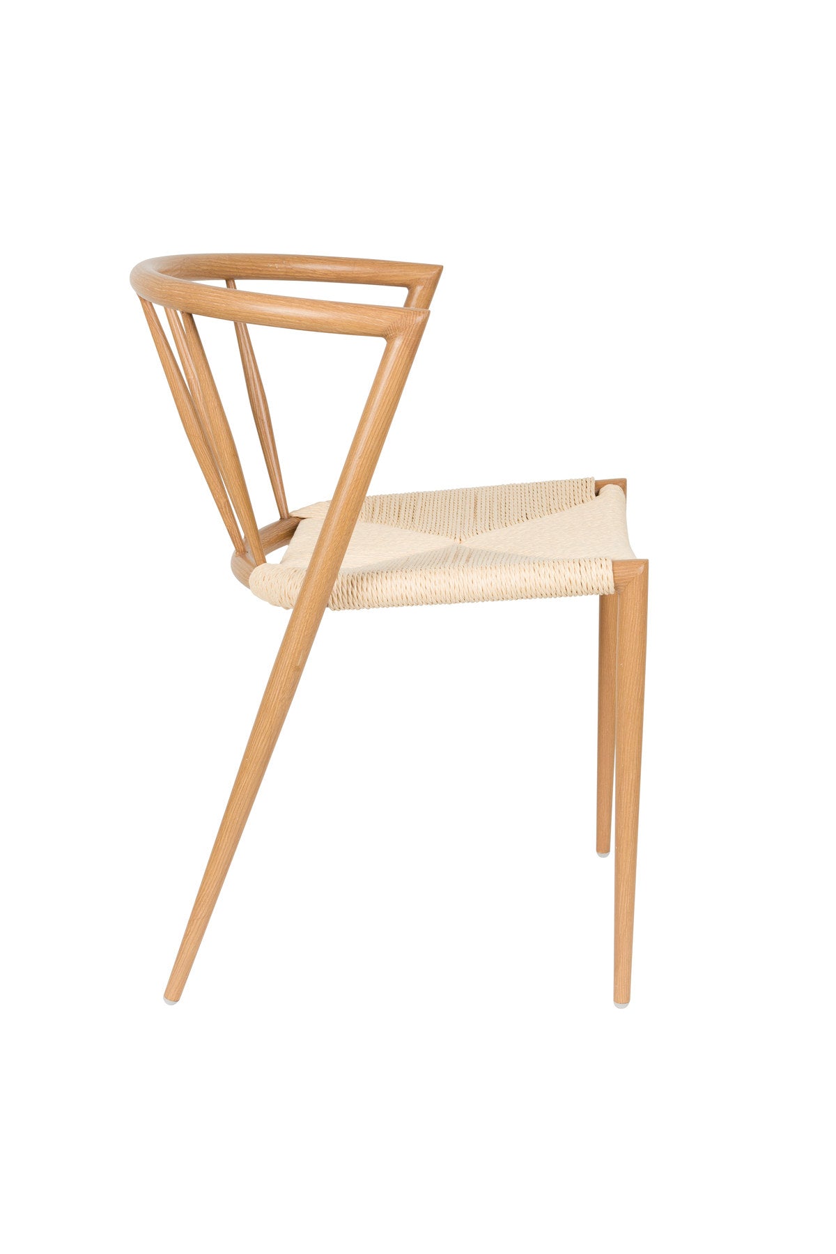 Stuhl Che in Braun präsentiert im Onlineshop von KAQTU Design AG. Schalenstuhl ist von White Label Living