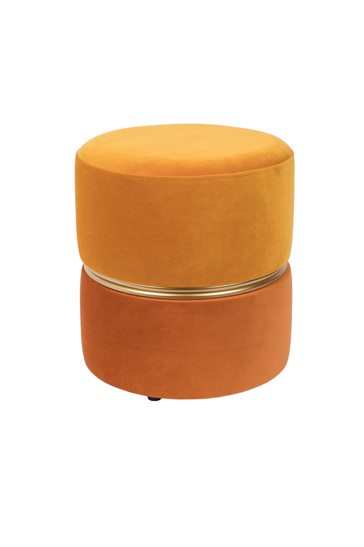 Hocker BUBBLY in Orange präsentiert im Onlineshop von KAQTU Design AG. Pouf ist von White Label Living