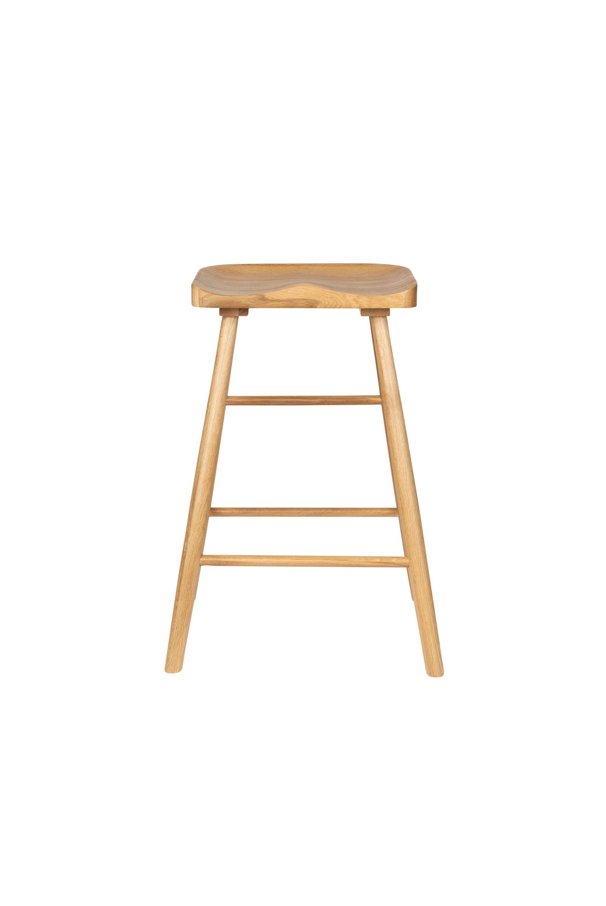 Barstuhl VANDER in Natur präsentiert im Onlineshop von KAQTU Design AG. Barhocker ist von White Label Living
