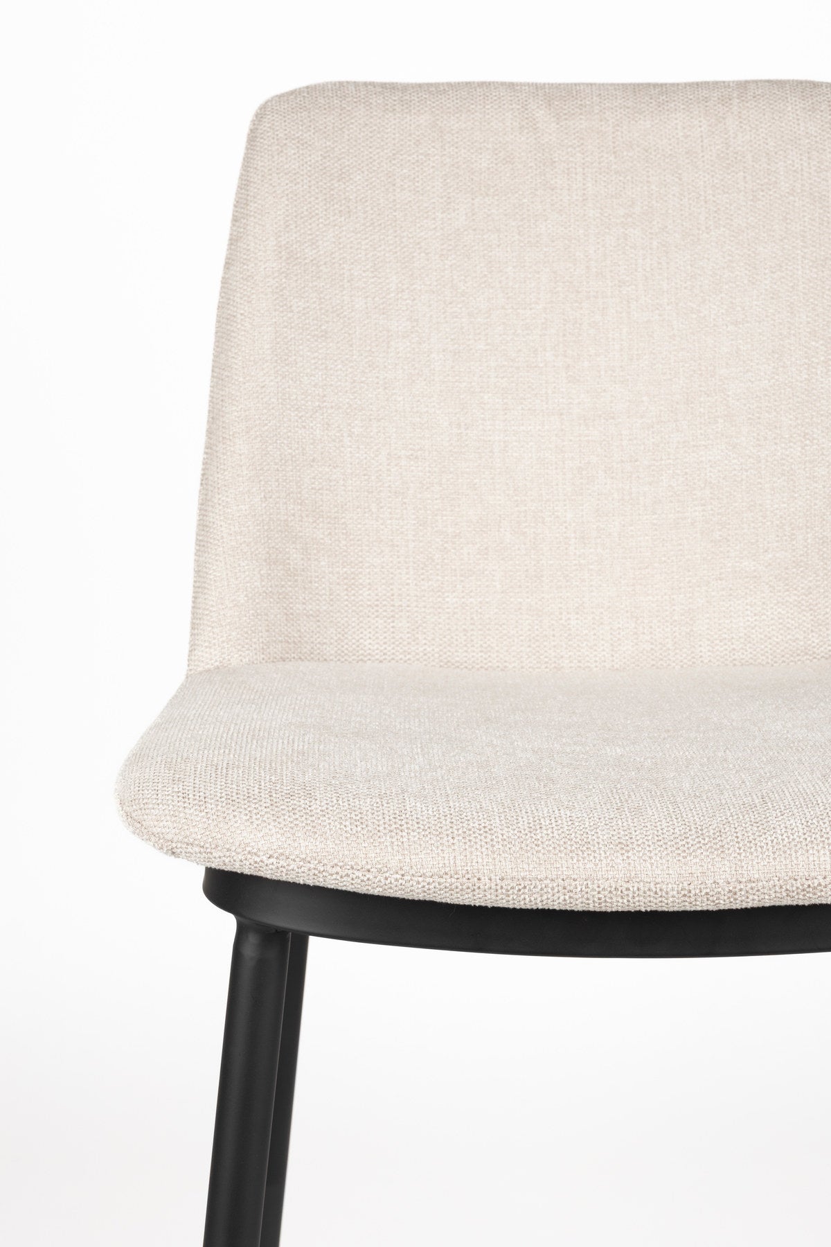 Barstuhl LIONEL in beige präsentiert im Onlineshop von KAQTU Design AG. Barstuhl ist von White Label Living
