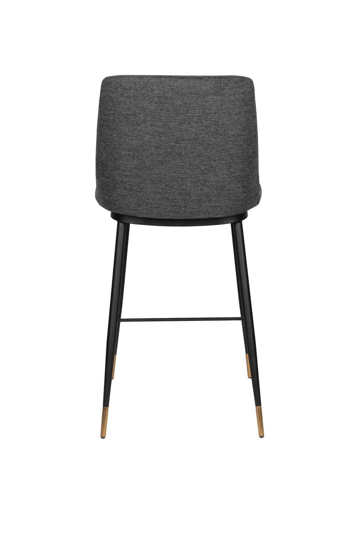 Barstuhl LIONEL in Dunkelgrau präsentiert im Onlineshop von KAQTU Design AG. Barstuhl ist von White Label Living