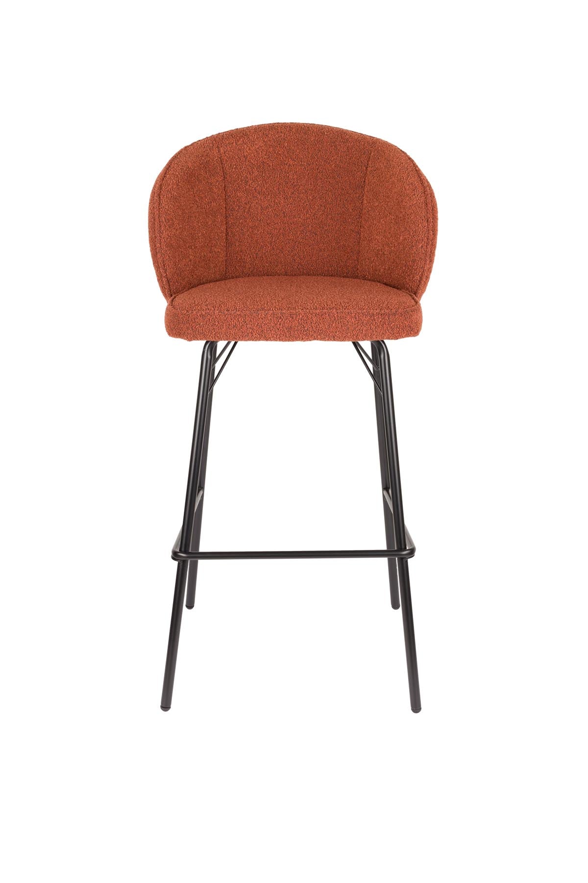 Barhocker Joa Terra in Braun präsentiert im Onlineshop von KAQTU Design AG. Barstuhl ist von White Label Living