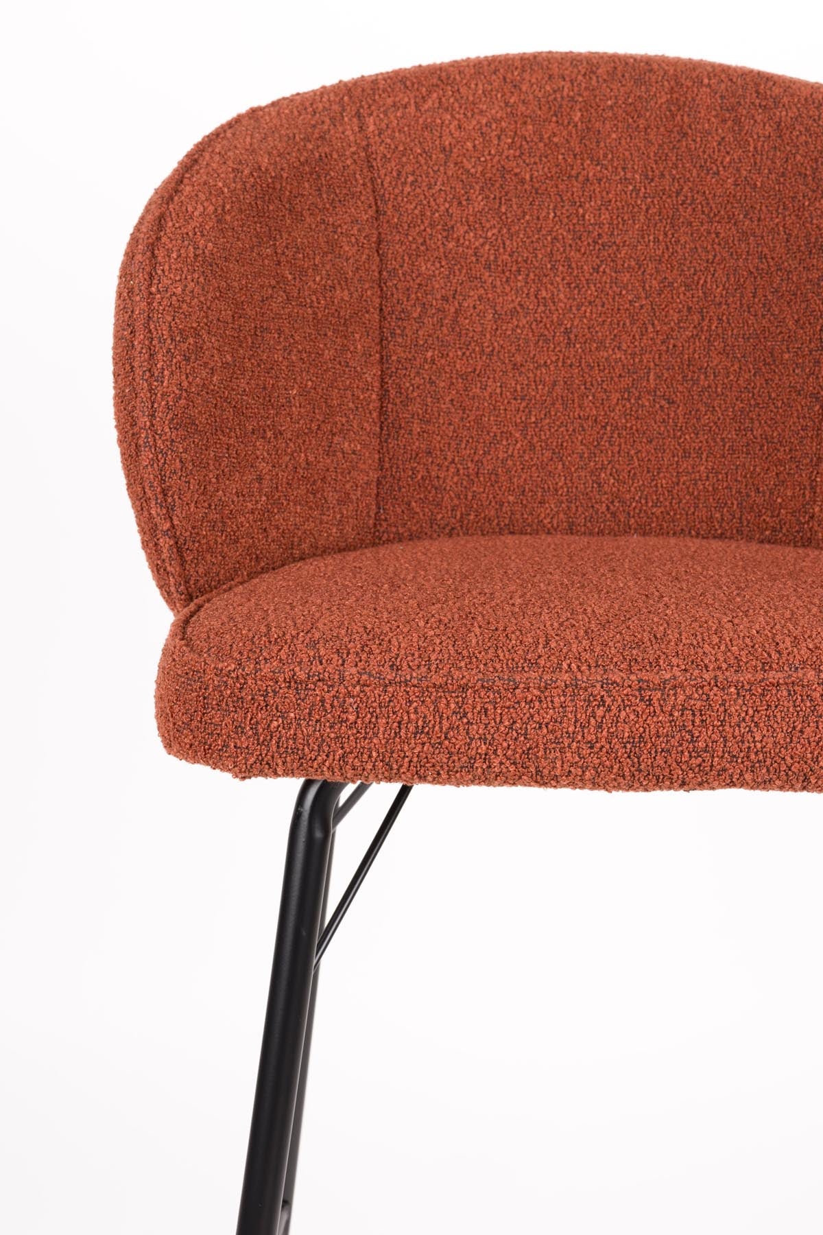 Barhocker Joa Terra in Braun präsentiert im Onlineshop von KAQTU Design AG. Barstuhl ist von White Label Living