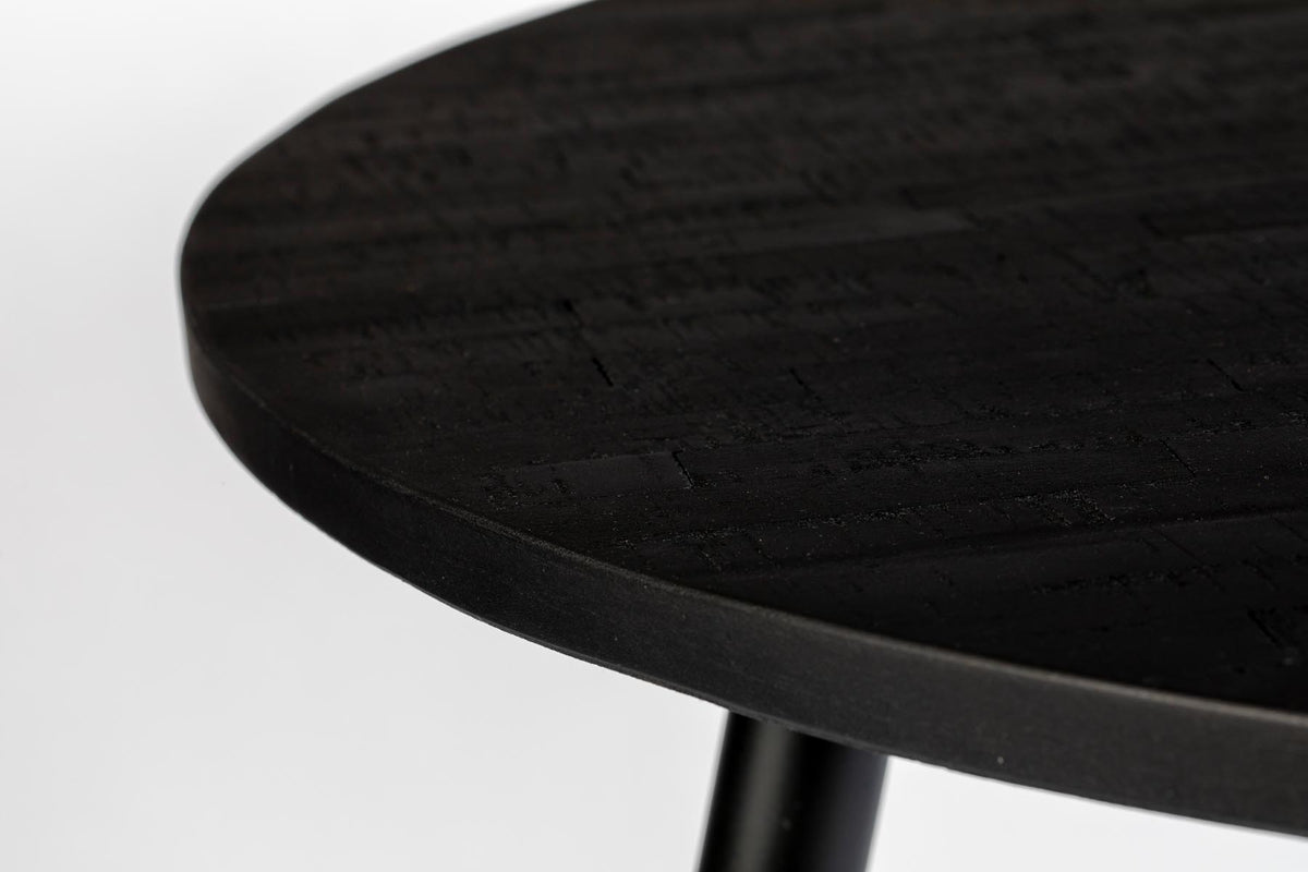 Tisch MO in Schwarz präsentiert im Onlineshop von KAQTU Design AG. Esstisch ist von White Label Living