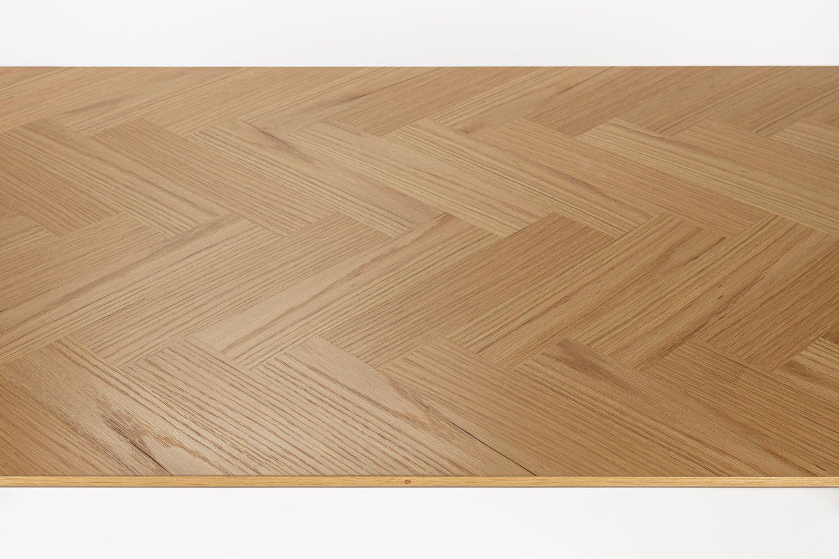 Tisch Fabio in Braun präsentiert im Onlineshop von KAQTU Design AG. Esstisch ist von White Label Living