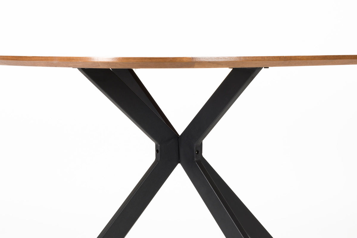 Tisch Chase Organic Round in beige präsentiert im Onlineshop von KAQTU Design AG. Esstisch ist von White Label Living