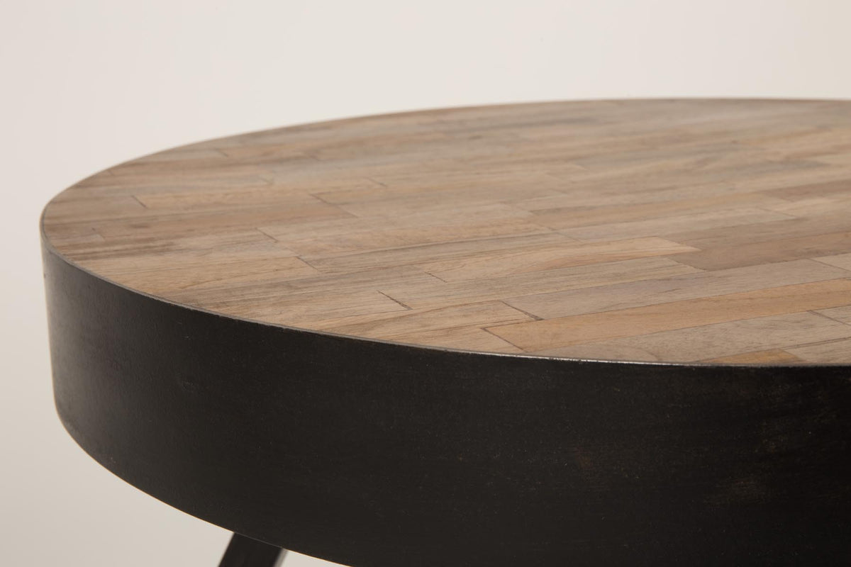 Beistelltisch SURI in Braun präsentiert im Onlineshop von KAQTU Design AG. Couchtisch ist von White Label Living