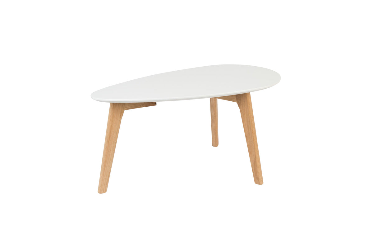 Beistelltisch Drop 2er Set in Weiss präsentiert im Onlineshop von KAQTU Design AG. Couchtisch ist von White Label Living