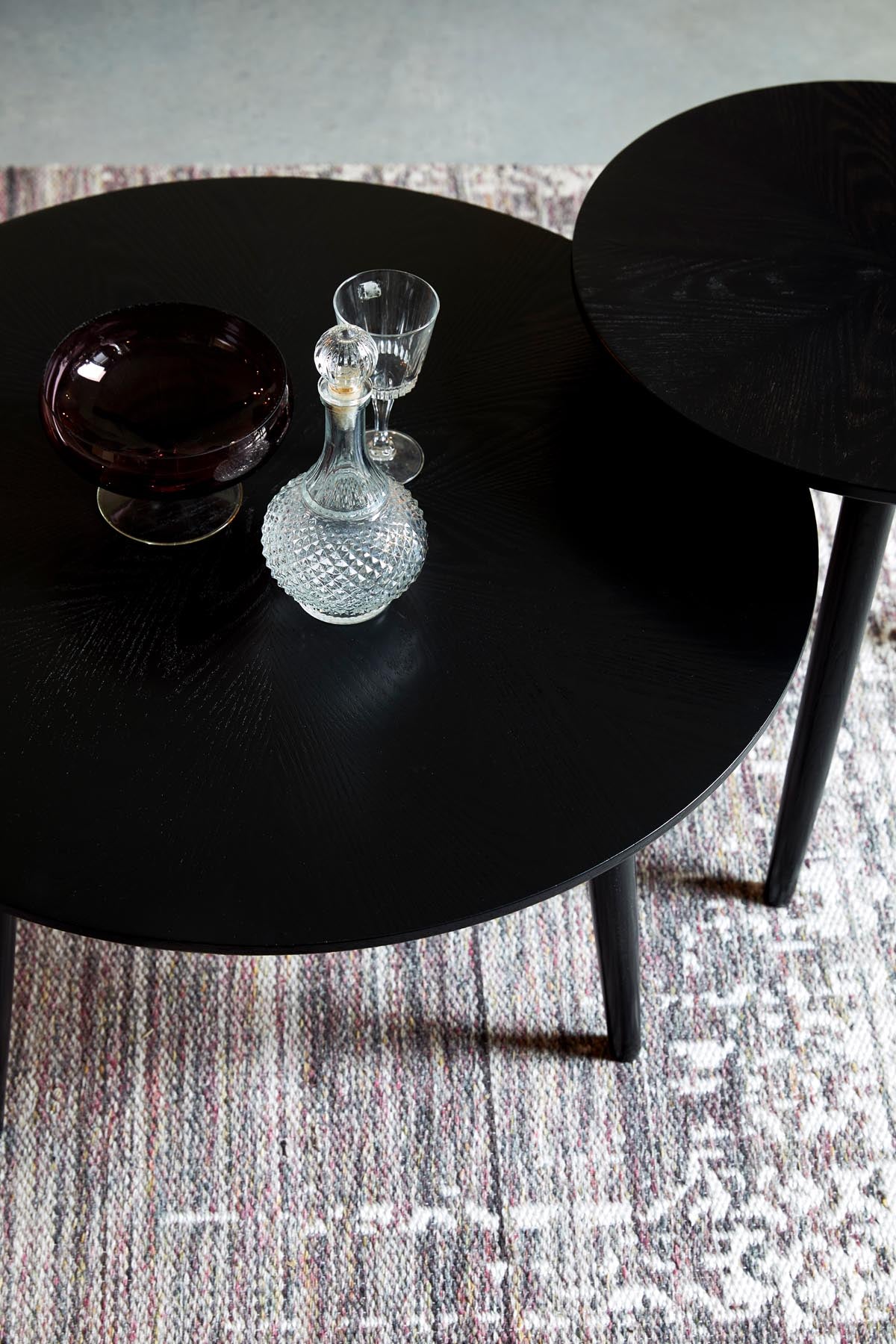Beistelltisch Fabio in Schwarz präsentiert im Onlineshop von KAQTU Design AG. Couchtisch ist von White Label Living