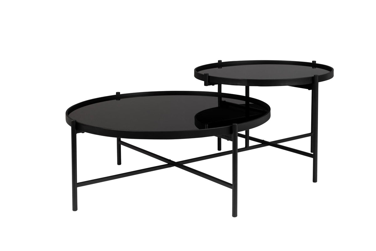 Beistelltisch LI in Schwarz präsentiert im Onlineshop von KAQTU Design AG. Couchtisch ist von White Label Living