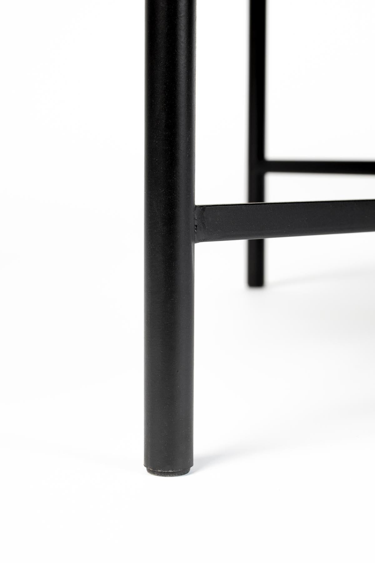 Beistelltisch LI in Schwarz präsentiert im Onlineshop von KAQTU Design AG. Couchtisch ist von White Label Living