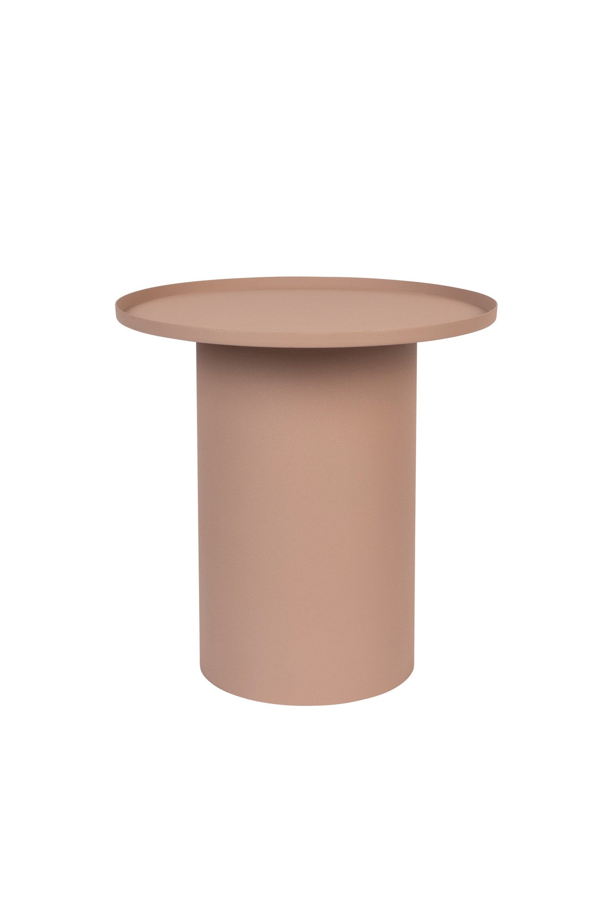 Beistelltisch Sverre rund in Rosa präsentiert im Onlineshop von KAQTU Design AG. Beistelltisch ist von White Label Living