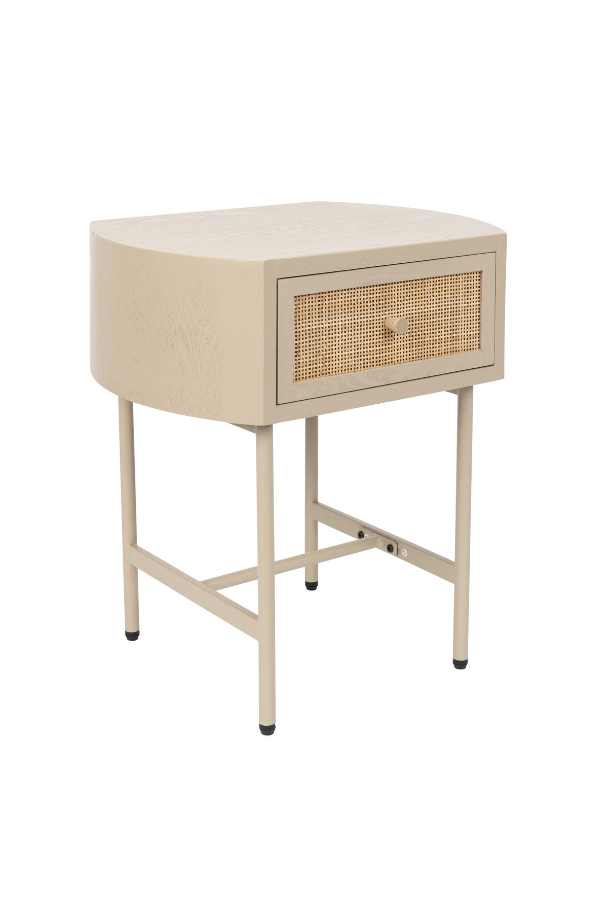 Beistelltisch AMAYA in beige präsentiert im Onlineshop von KAQTU Design AG. Beistelltisch ist von White Label Living