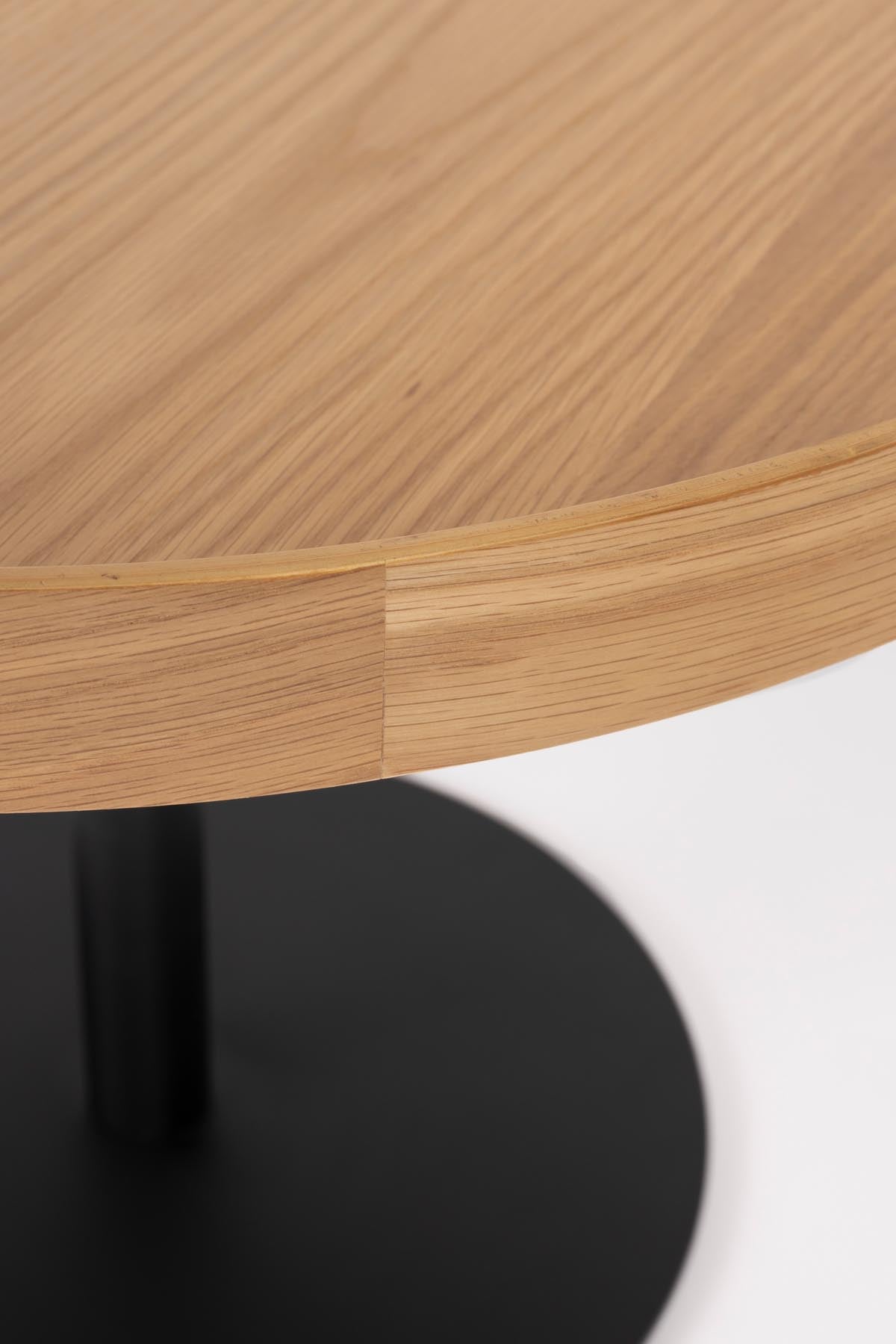 Beistelltisch Yuri Oak M in Braun präsentiert im Onlineshop von KAQTU Design AG. Couchtisch ist von White Label Living