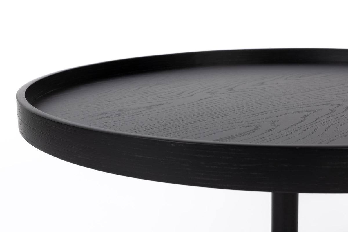 Beistelltisch Yuri L in Schwarz präsentiert im Onlineshop von KAQTU Design AG. Couchtisch ist von White Label Living