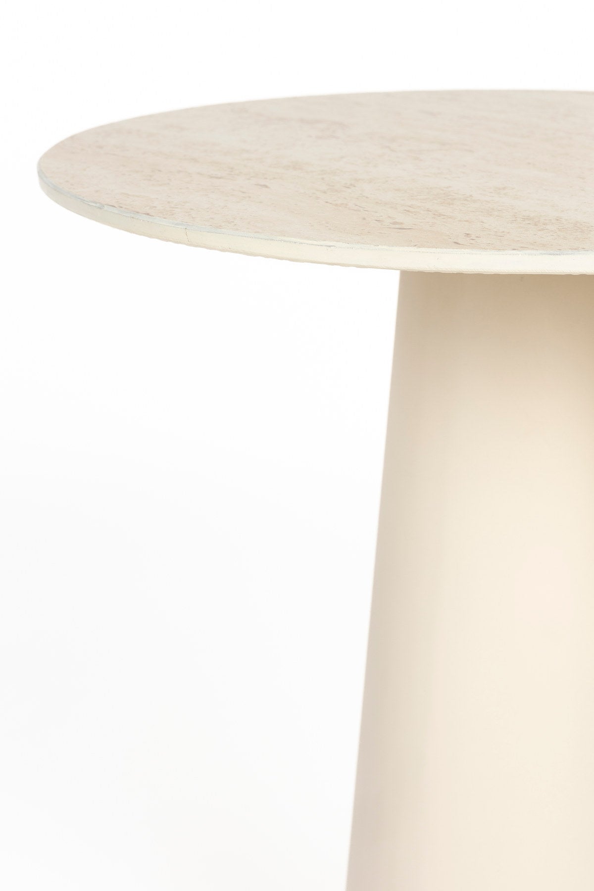 Joya Beistelltisch niedrig in beige präsentiert im Onlineshop von KAQTU Design AG. Beistelltisch ist von White Label Living