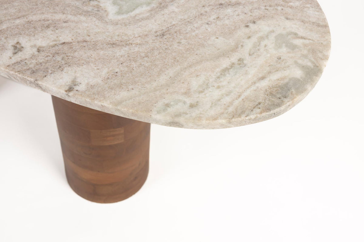 Couchtisch Kouk in Braun präsentiert im Onlineshop von KAQTU Design AG. Couchtisch ist von White Label Living