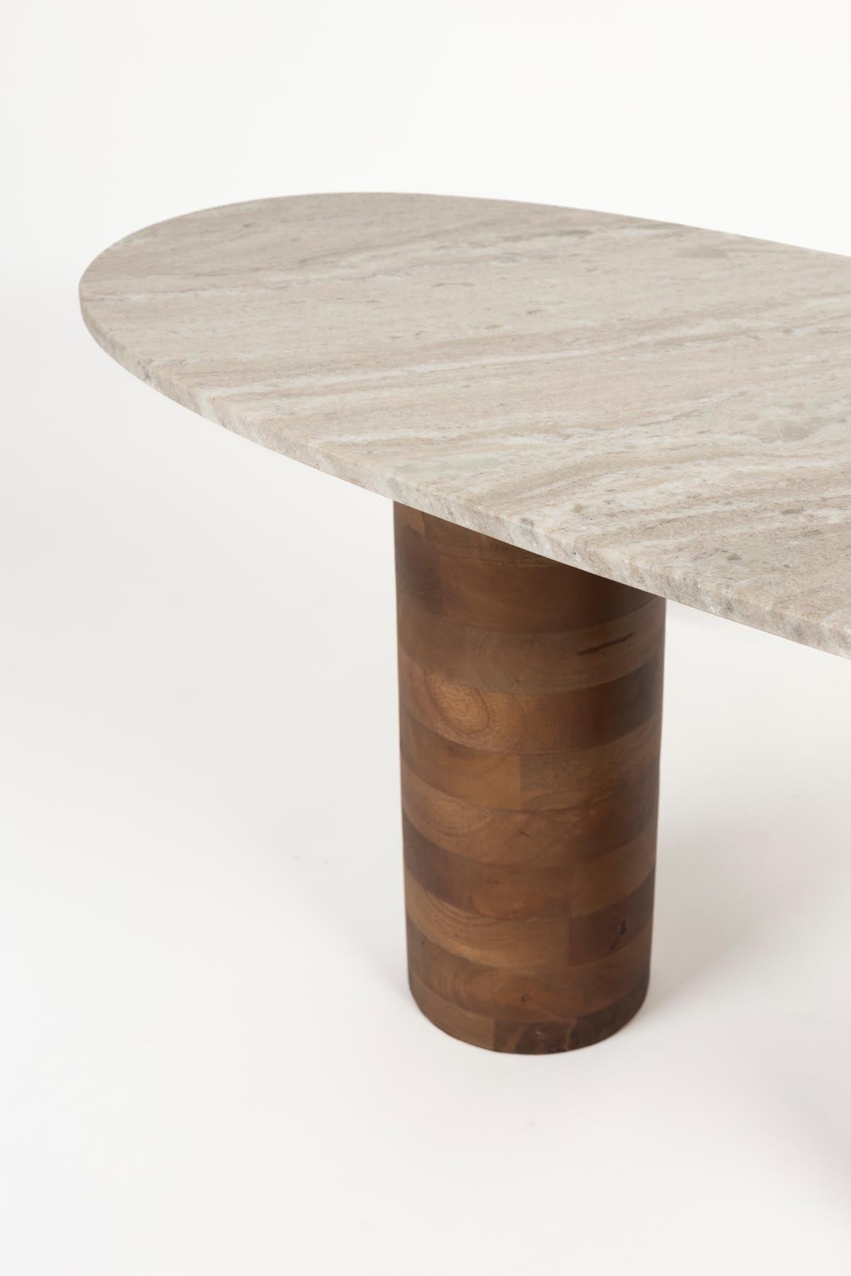 Couchtisch Kouk in Braun präsentiert im Onlineshop von KAQTU Design AG. Couchtisch ist von White Label Living