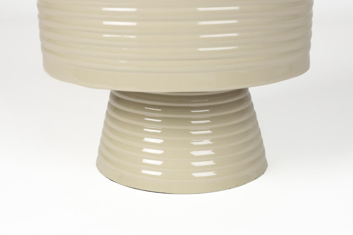Sven Beistelltisch Elfenbein L in Weiss präsentiert im Onlineshop von KAQTU Design AG. Beistelltisch ist von White Label Living