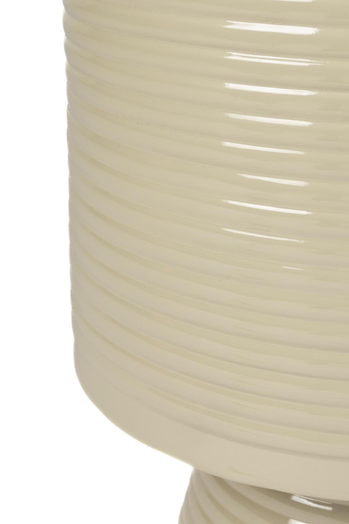Sven Beistelltisch Elfenbein L in Weiss präsentiert im Onlineshop von KAQTU Design AG. Beistelltisch ist von White Label Living