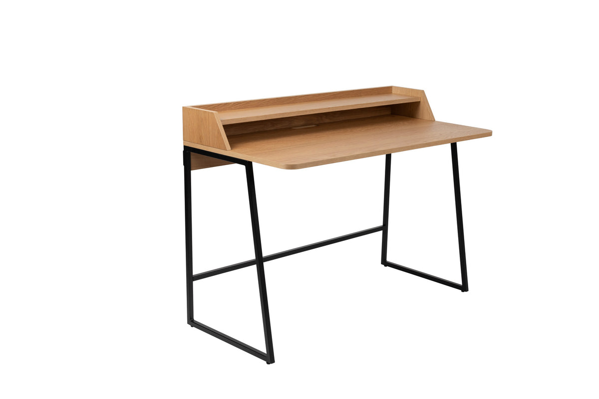 Schreibtisch GIORGIO in Braun präsentiert im Onlineshop von KAQTU Design AG. Schreibtisch ist von White Label Living
