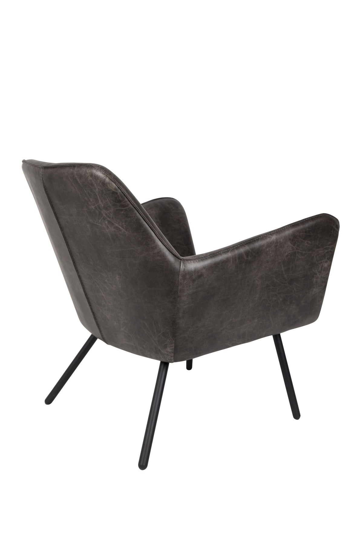 Sessel BON in Grau präsentiert im Onlineshop von KAQTU Design AG. Sessel mit Armlehnen ist von White Label Living