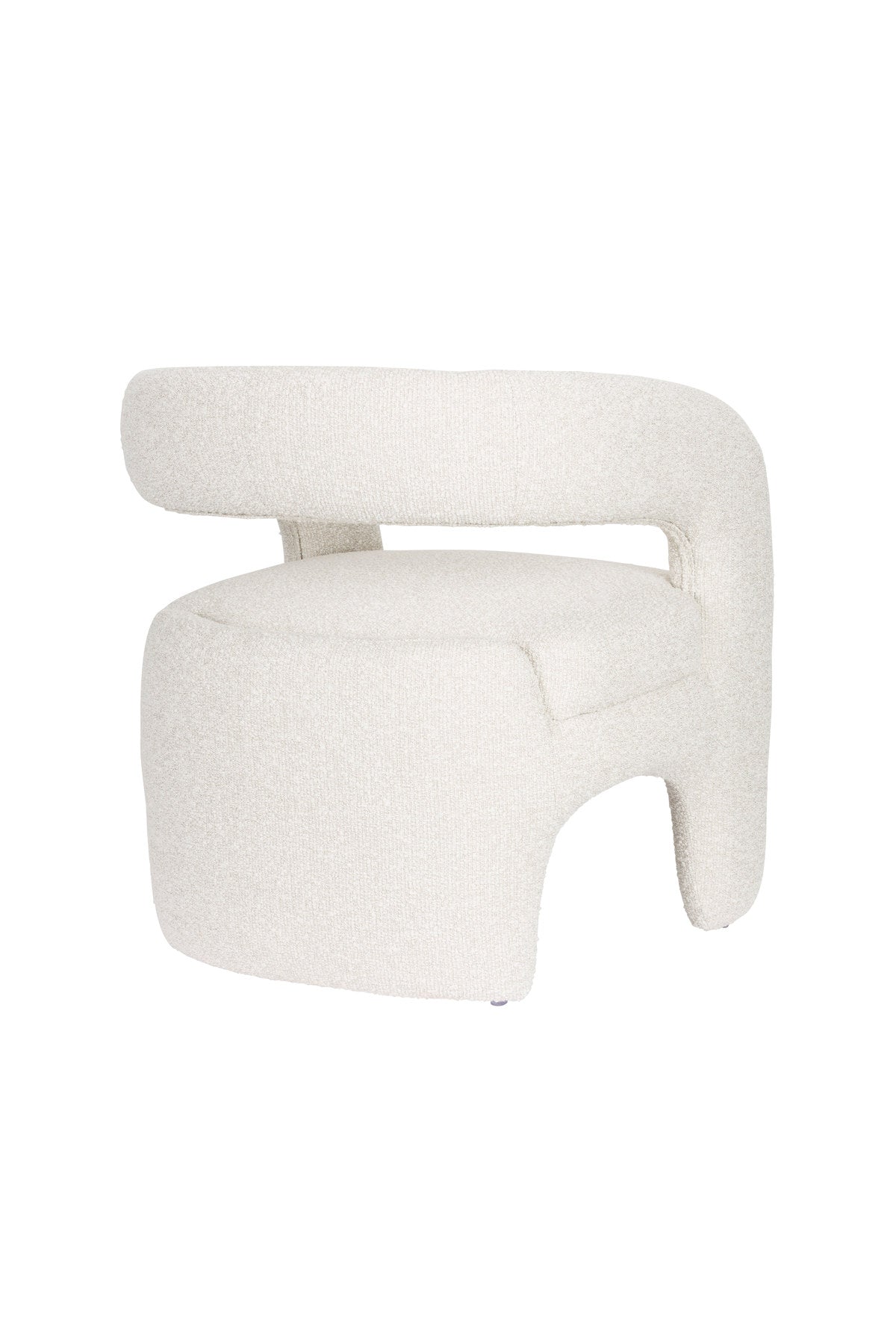 Loungesessel Nova in Weiss präsentiert im Onlineshop von KAQTU Design AG. Sessel mit Armlehnen ist von White Label Living