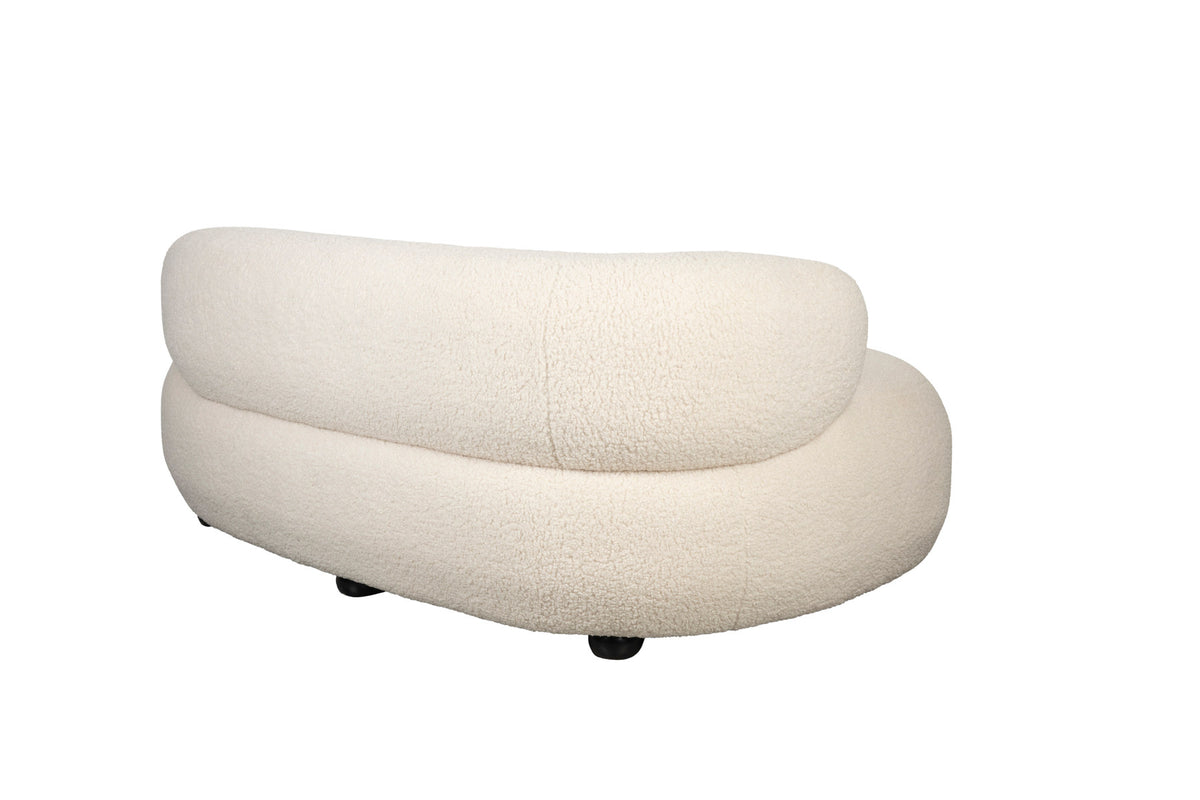 Sofa Noxx in Weiss präsentiert im Onlineshop von KAQTU Design AG. 4er Sofa ist von White Label Living