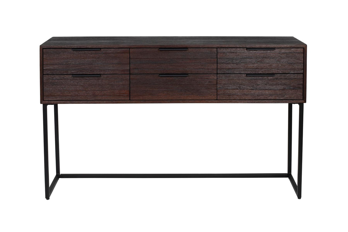 Webster Schrank L in Braun präsentiert im Onlineshop von KAQTU Design AG. Cabinet ist von White Label Living