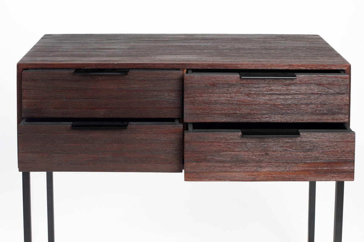 Webster Schrank S in Braun präsentiert im Onlineshop von KAQTU Design AG. Cabinet ist von White Label Living
