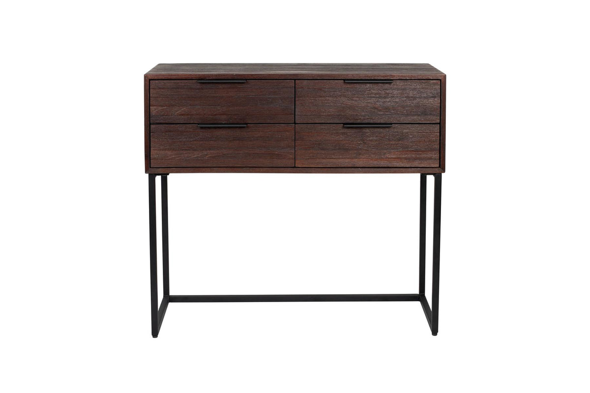 Webster Schrank S in Braun präsentiert im Onlineshop von KAQTU Design AG. Cabinet ist von White Label Living