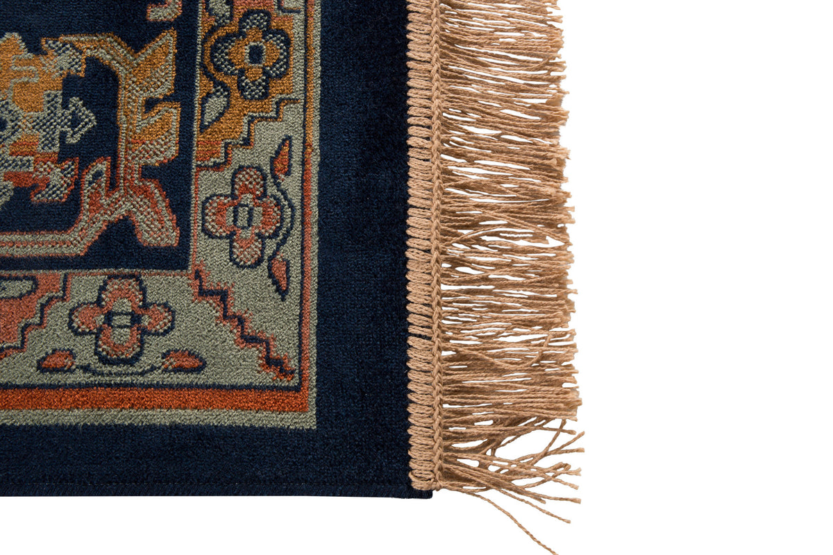 Teppich Raz in Grün präsentiert im Onlineshop von KAQTU Design AG. Teppich ist von White Label Living