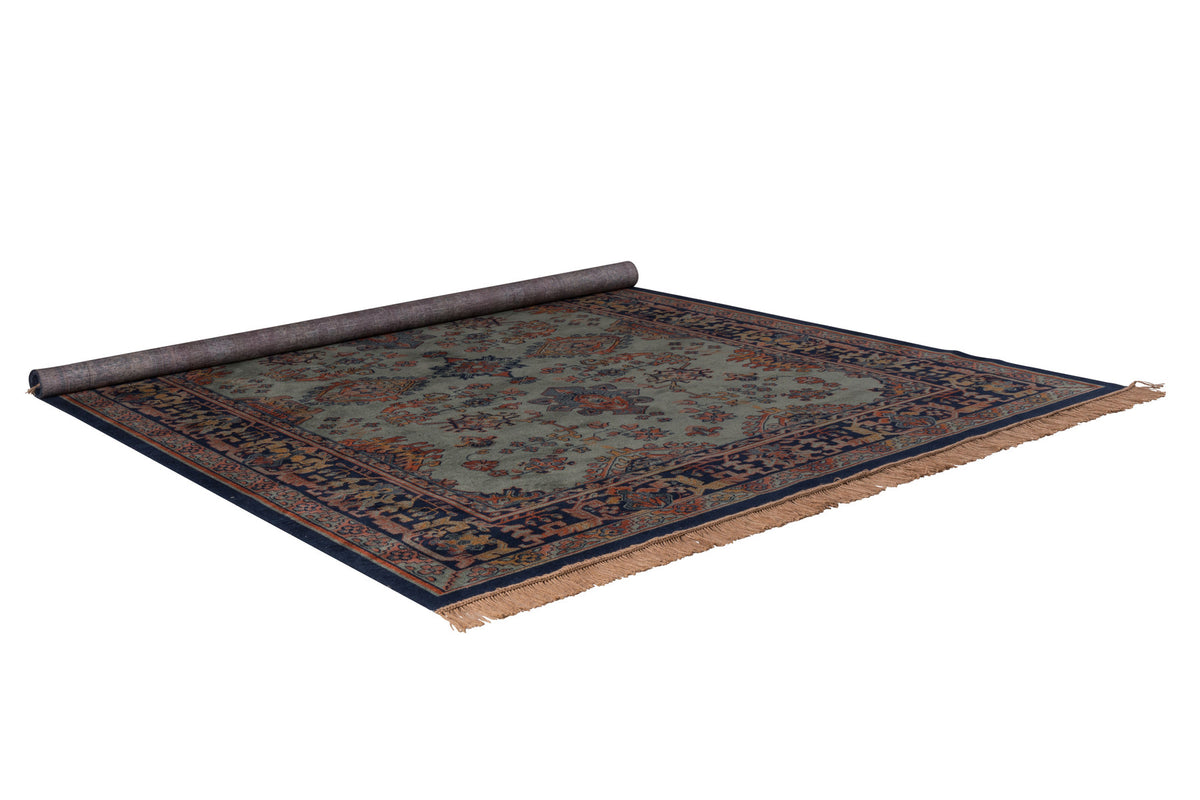 Teppich Raz in Grün präsentiert im Onlineshop von KAQTU Design AG. Teppich ist von White Label Living