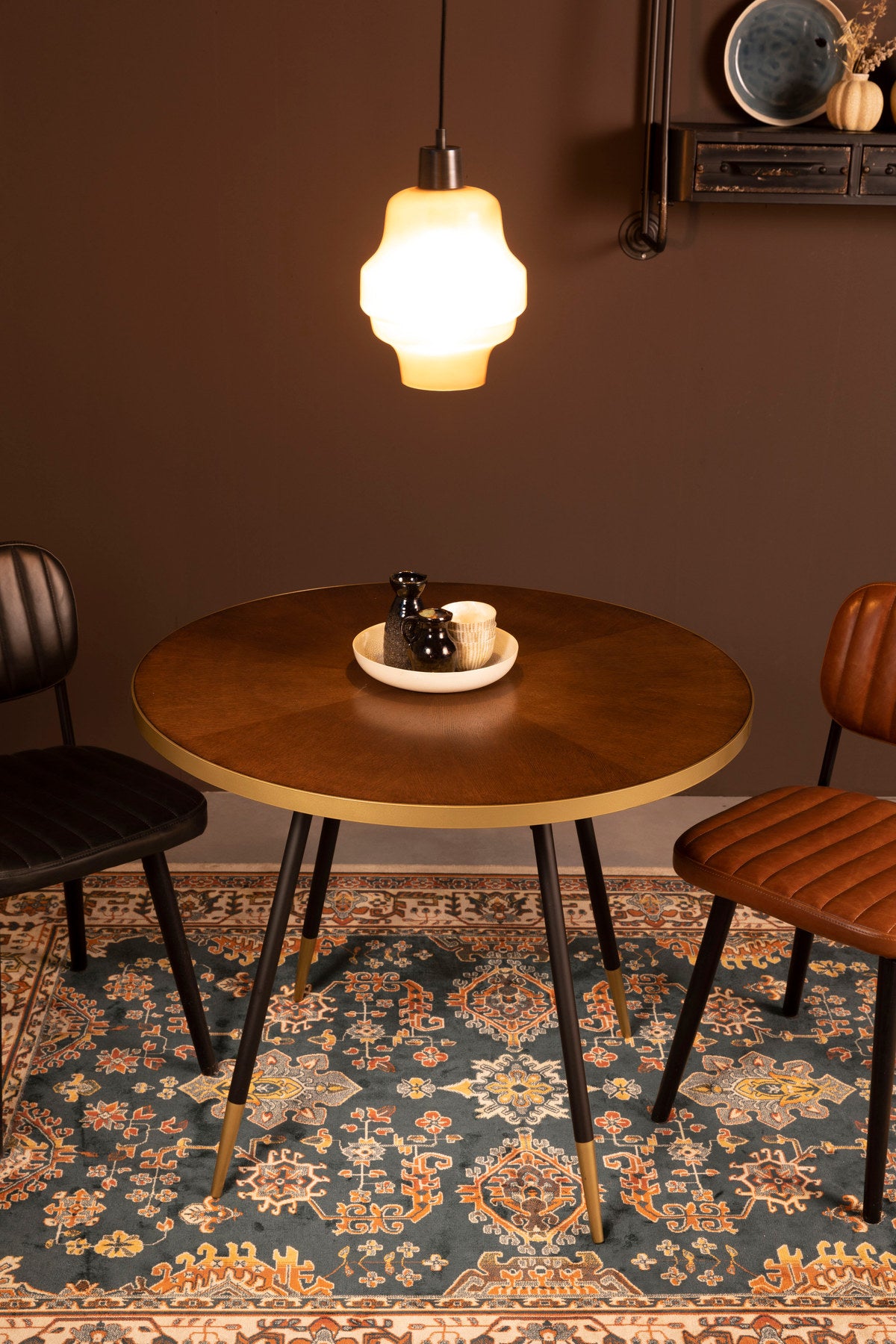 Teppich Raz in Kamel präsentiert im Onlineshop von KAQTU Design AG. Teppich ist von White Label Living